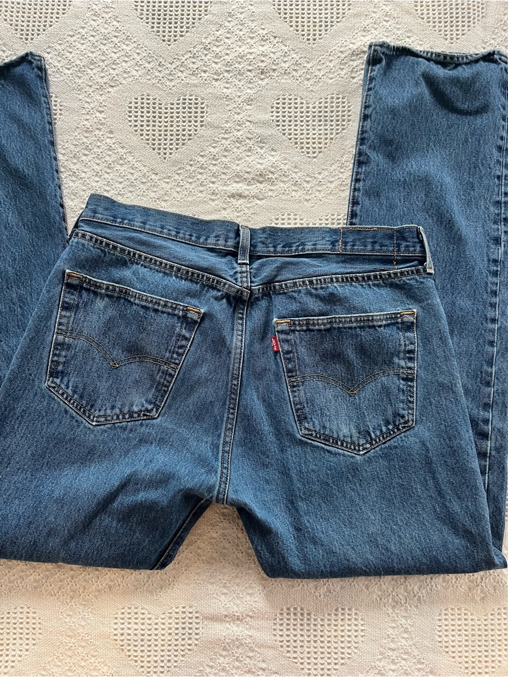 Levi's W36L34 Classic Blue Straight Men's Jeans